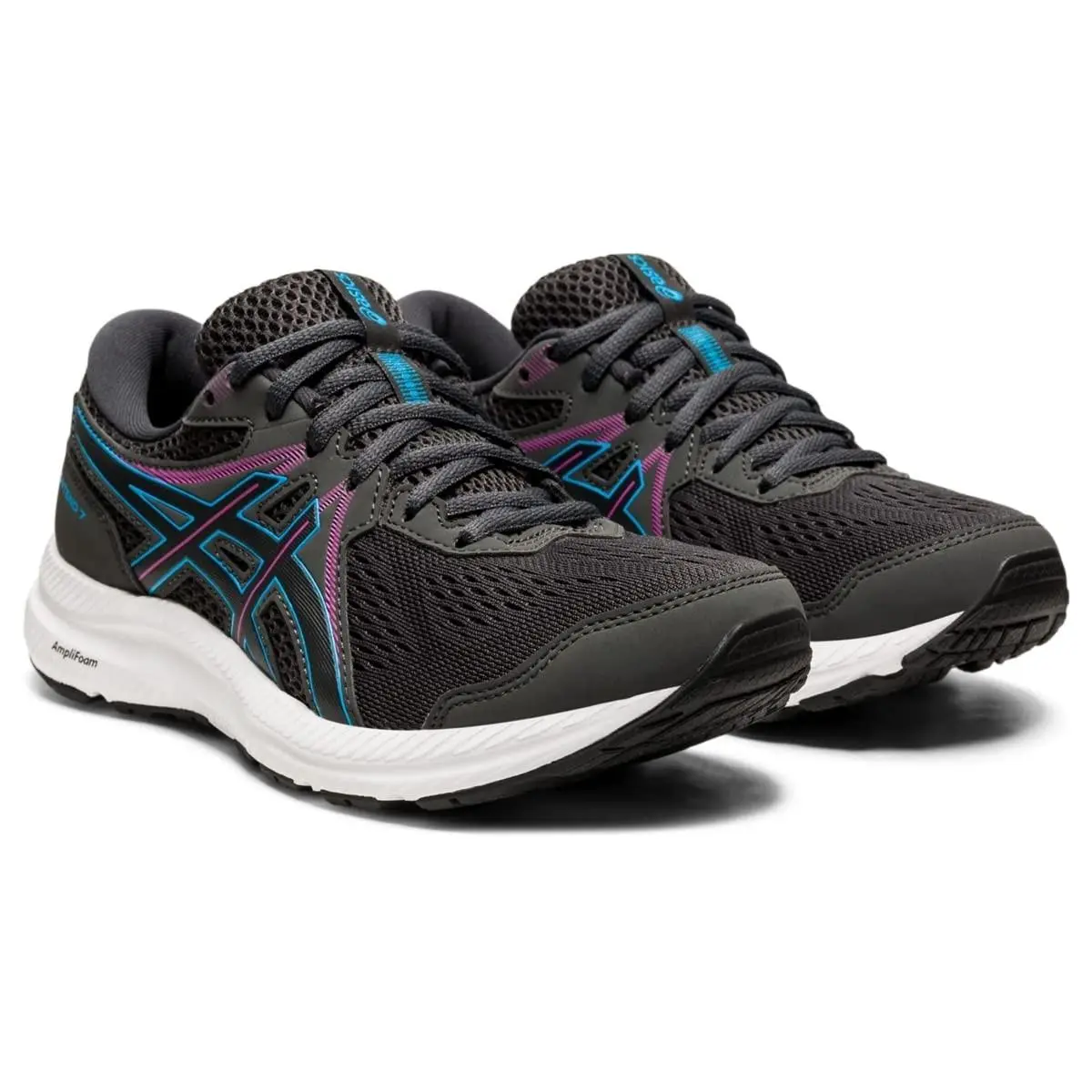 Asics shoes - ASICS GEL-Contend 7 - 1011A911023 - Graphite Grey/Digital Aqua 1