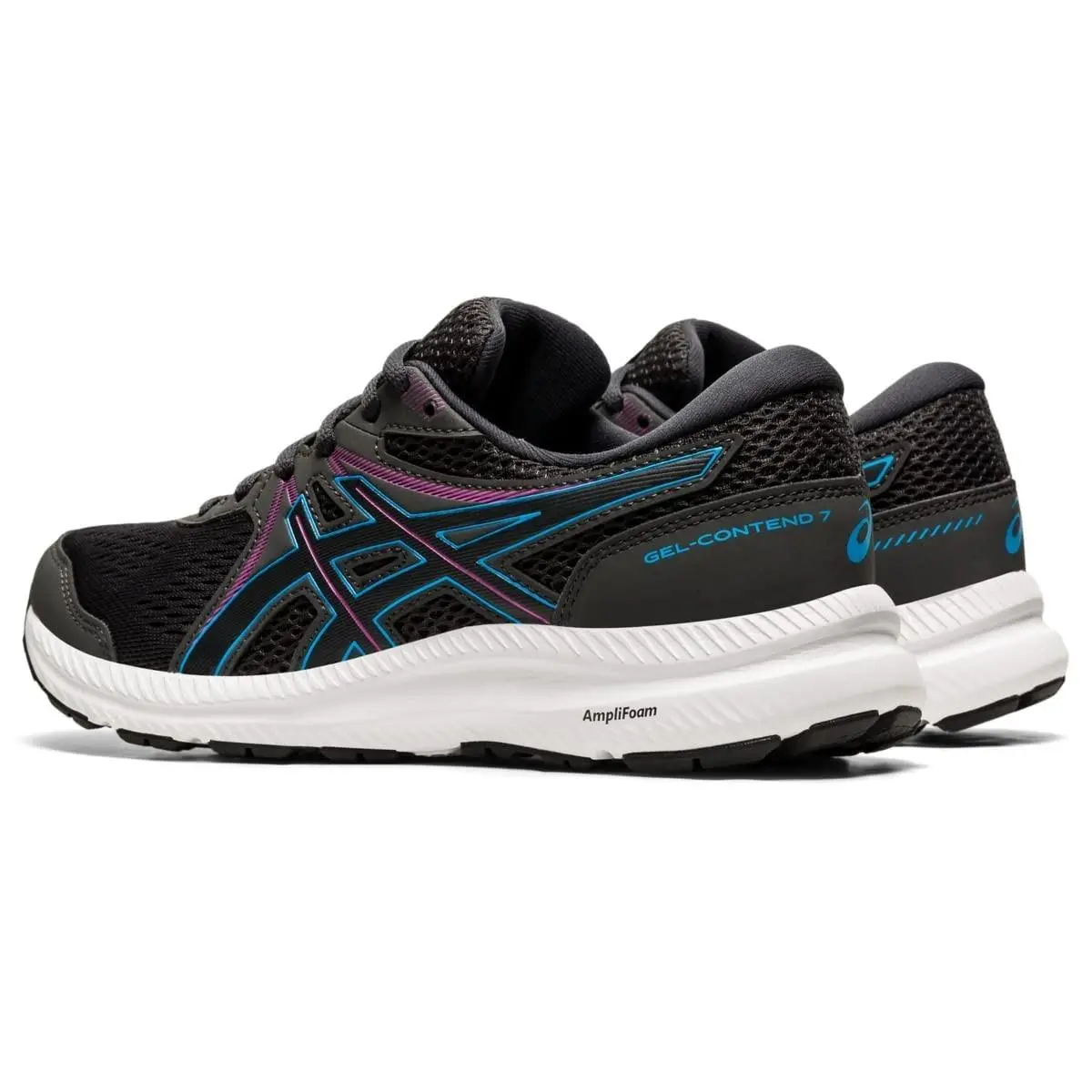 Asics shoes - ASICS GEL-Contend 7 - 1011A911023 - Graphite Grey/Digital Aqua 2