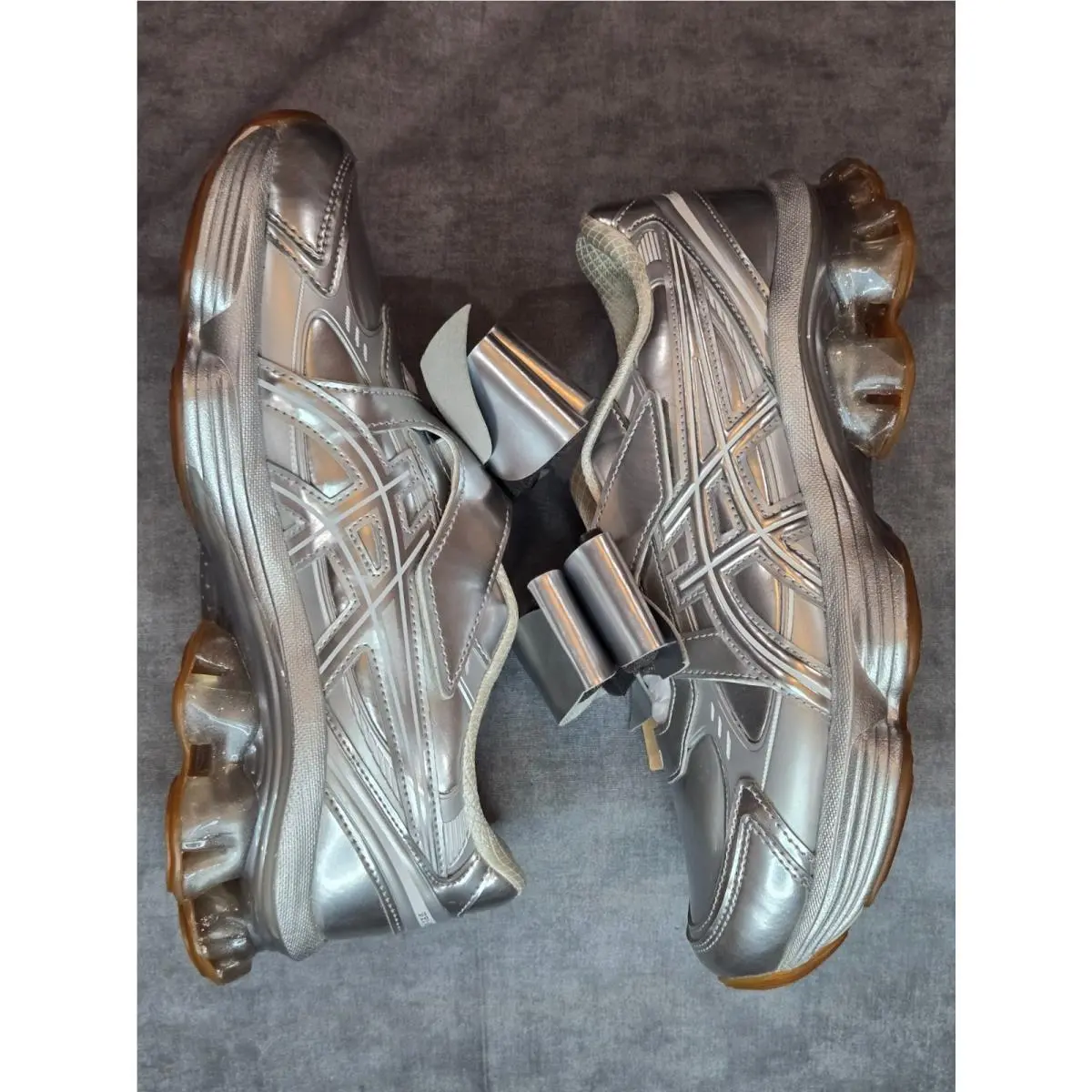 Asics shoes - asics x SHUSHU/TONG Gel-Kinetic Fluent - 1203A915-020 - Silver 3