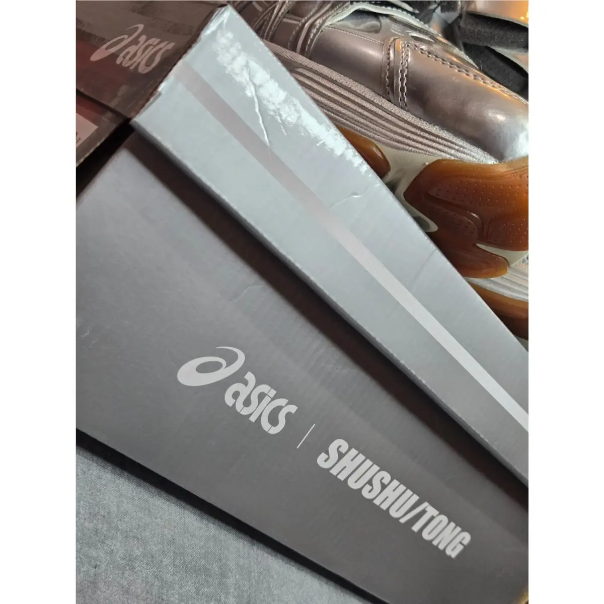Asics shoes - asics x SHUSHU/TONG Gel-Kinetic Fluent - 1203A915-020 - Silver 6