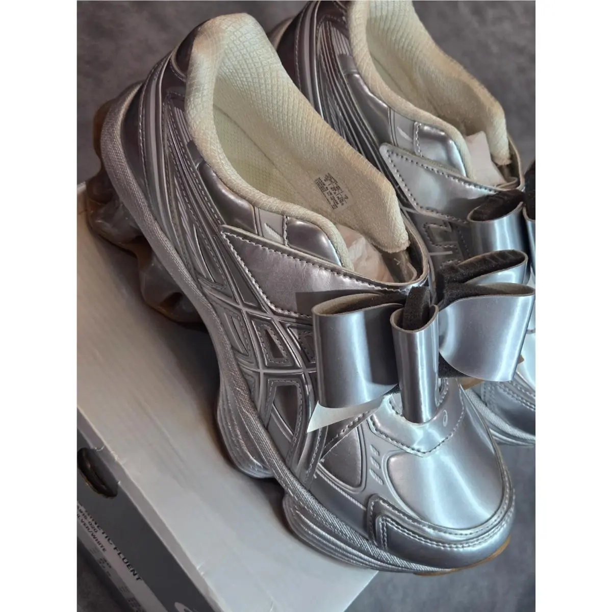 Asics shoes - asics x SHUSHU/TONG Gel-Kinetic Fluent - 1203A915-020 - Silver 7