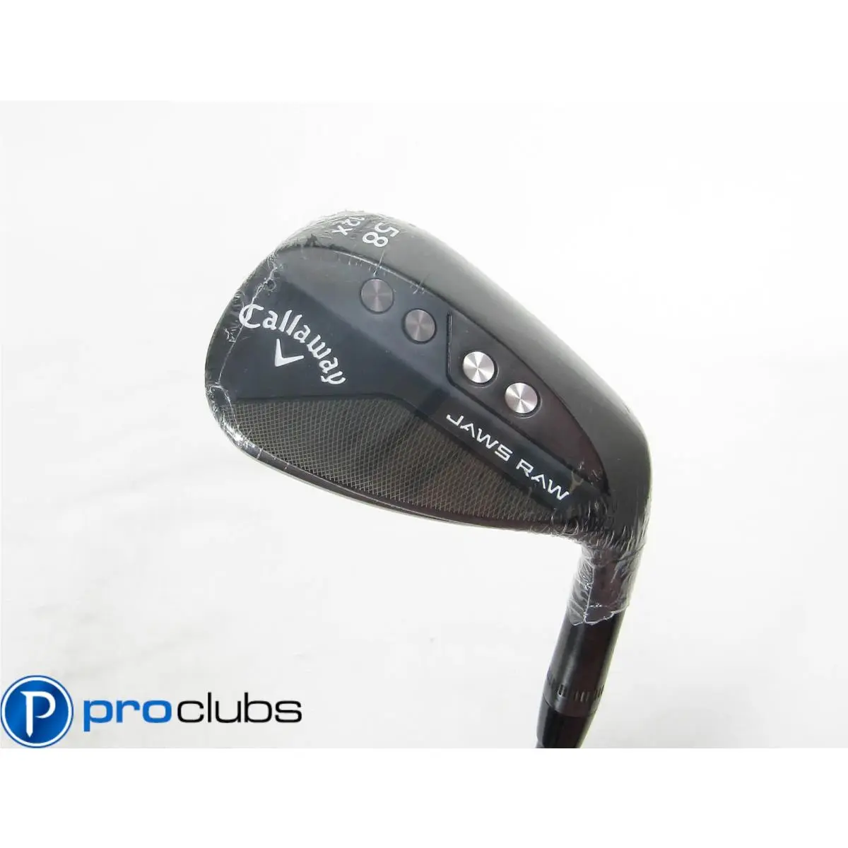 Callaway Jaws Raw Black 12 X-grind 58 Wedge Steel Regualr Flex 510439