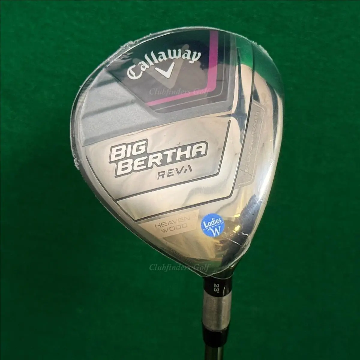 Lady Callaway Big Bertha Reva 2023 23° Fairway Heavenwood Rch 50 Ladies W/hc