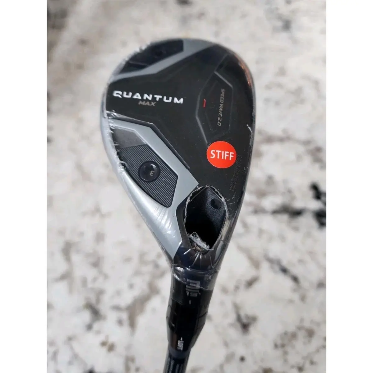 Callaway Quantum Max Hybrid RH 3H Den Slv 70GR Stf