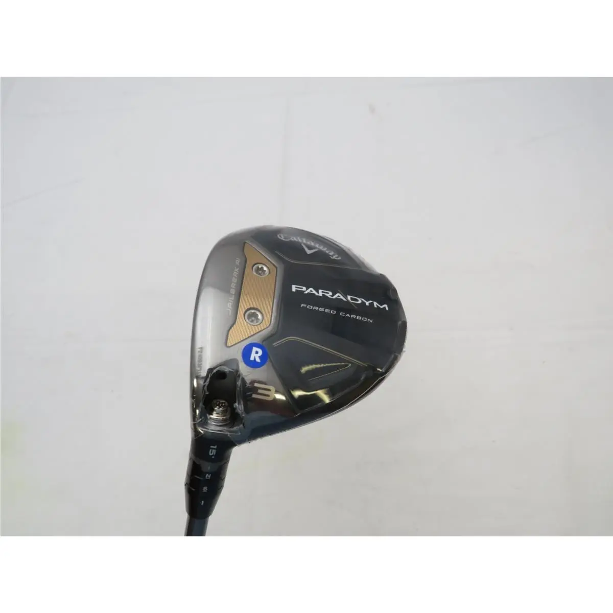 LH Callaway Paradym 15 3 Wood Hzrdus Gen 4 Silver 60g Regular Flex +hc