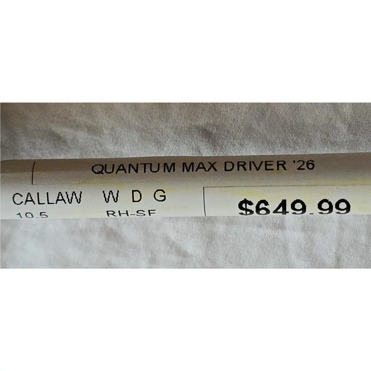 Callaway  - Callaway Quantum Max - Quantum Max (UPC: 197193809913) 5