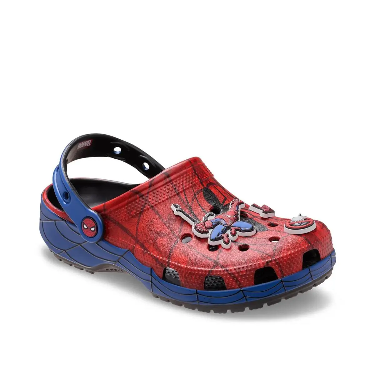 Man`s Clogs Crocs Marvel Spider - Blue/Red