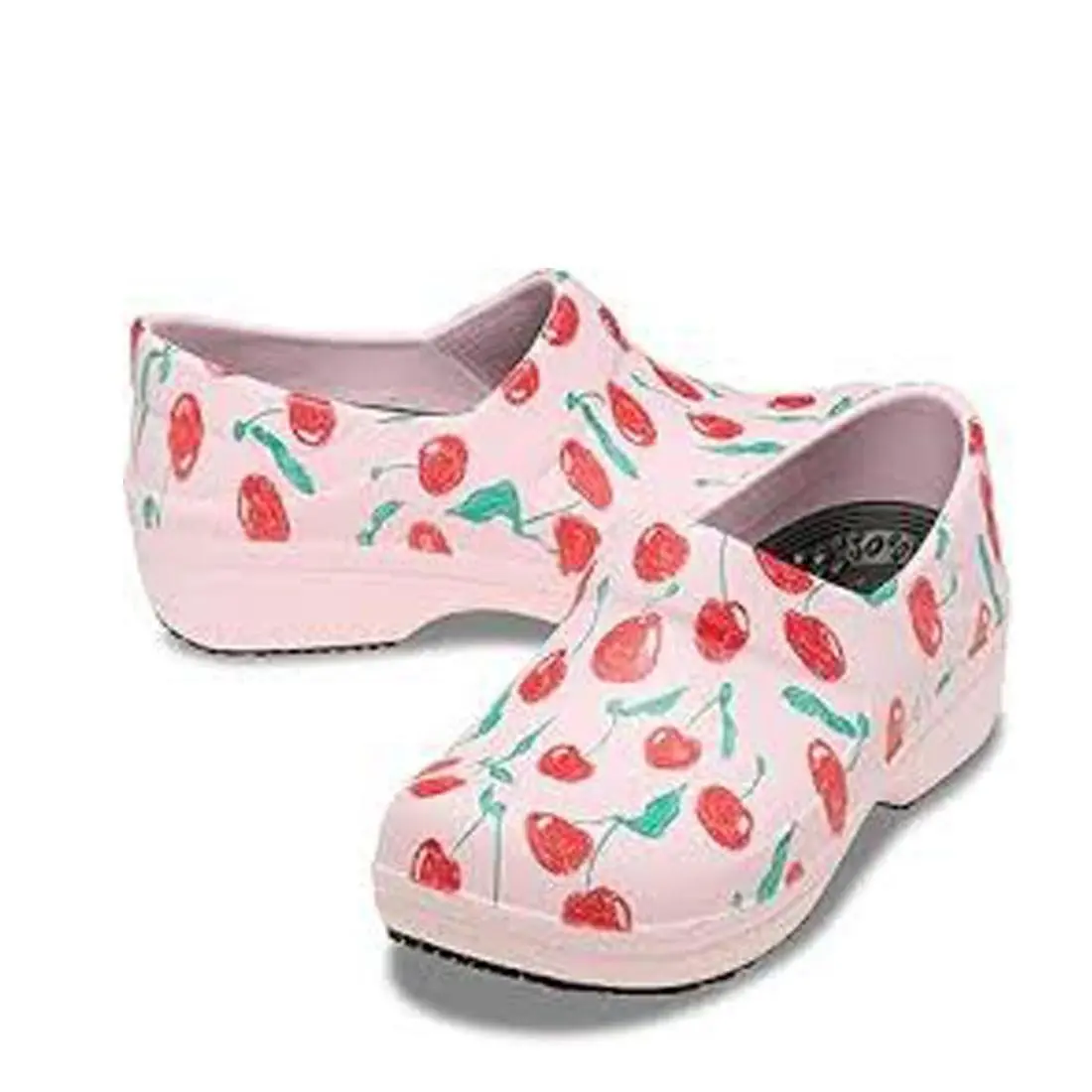Crocs shoes - Crocs Neria Pro II LiteRide Graphic Work Clog (209219-6ZW) - Pink 2