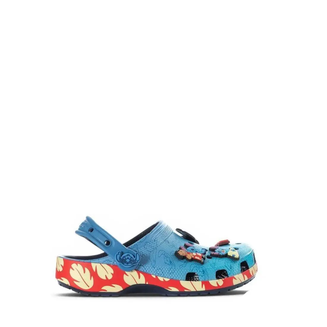 Crocs Disney Lilo Stitch Classic Clog Multi Blue Sandals 213006-90H - Blue