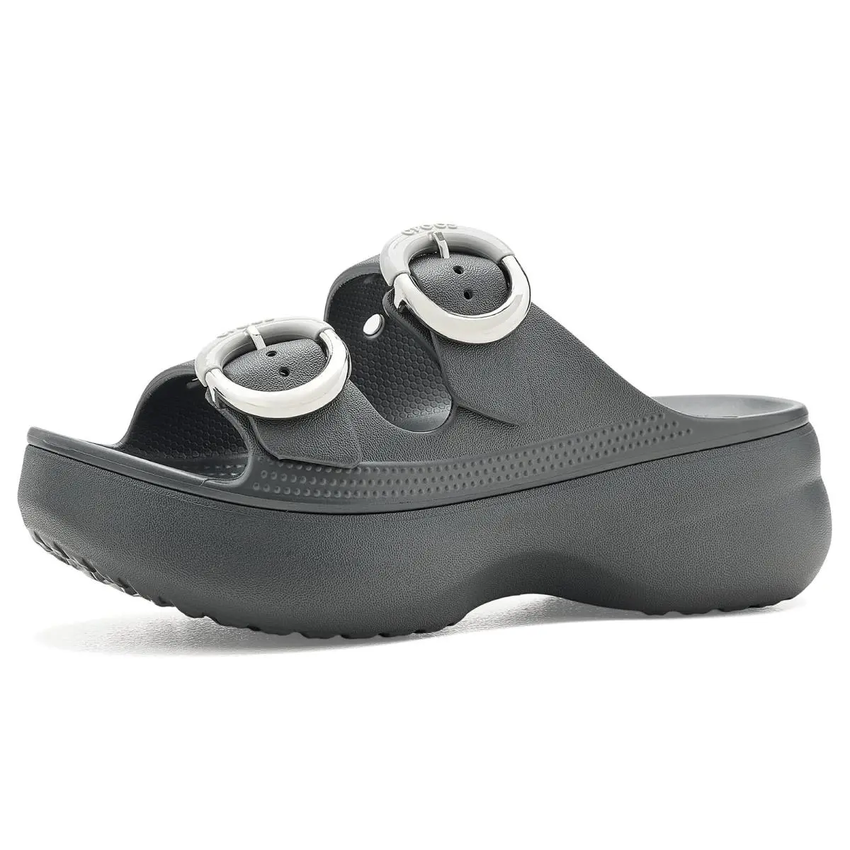 Woman`s Sandals Crocs Saturday Buckle Platform Sandals
