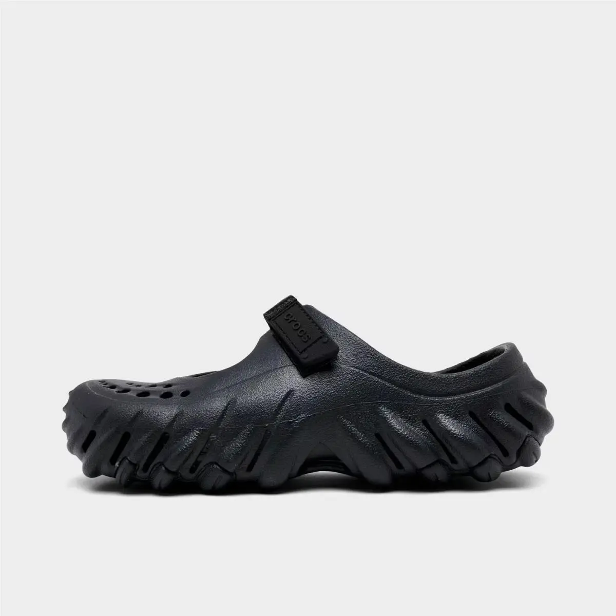 Women`s Crocs Echo Mary Jane Clog Shoes Black 211996 001