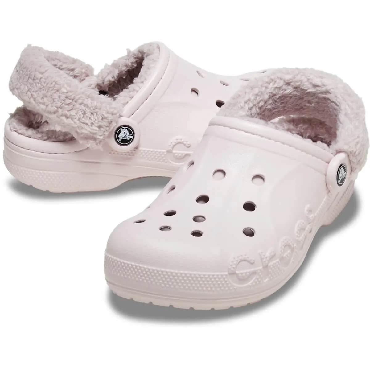 Crocs shoes - Crocs Baya Lined Clog - Baya Lined Clog - Pink - Barely Pink 0