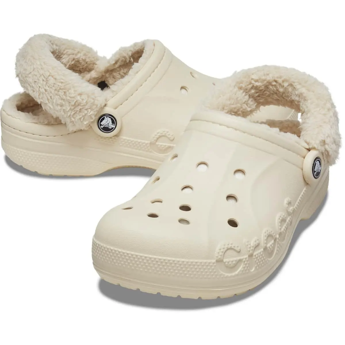 Crocs shoes - Crocs Baya Lined Clog - Baya Lined Clog - Pink - Barely Pink 12