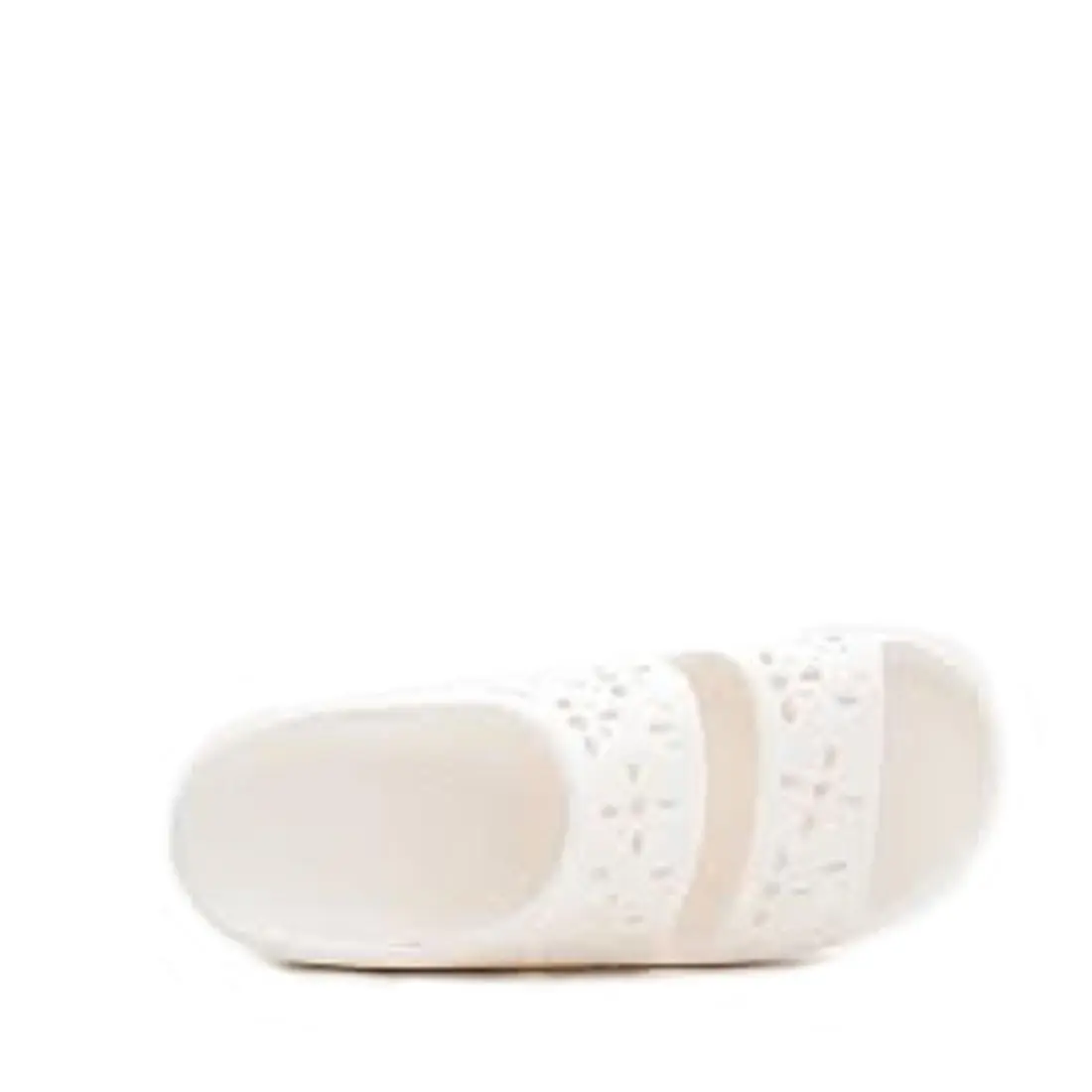 Crocs shoes - Crocs Classic Floral Cutout Sandal (210966-0WV) - White 1