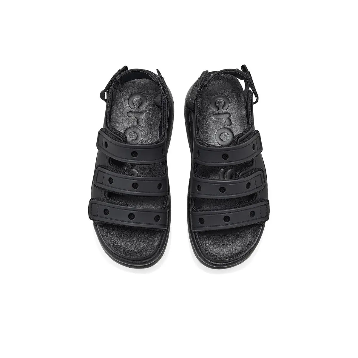 Crocs shoes - Black Frosted 7