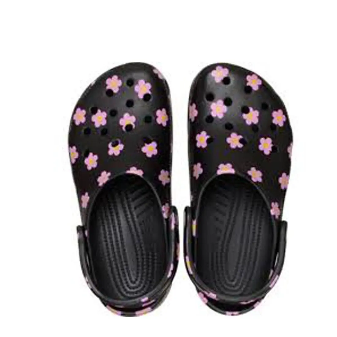 Crocs shoes - Flowers - Flowers - Black 5