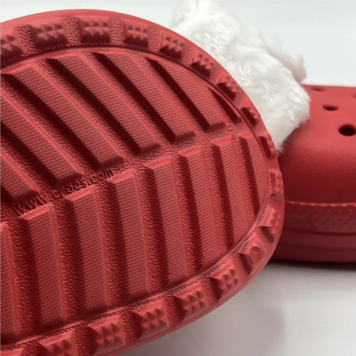 Crocs shoes - Crocs Classic Lined Santa Clog - 210933-6WE - Red 4