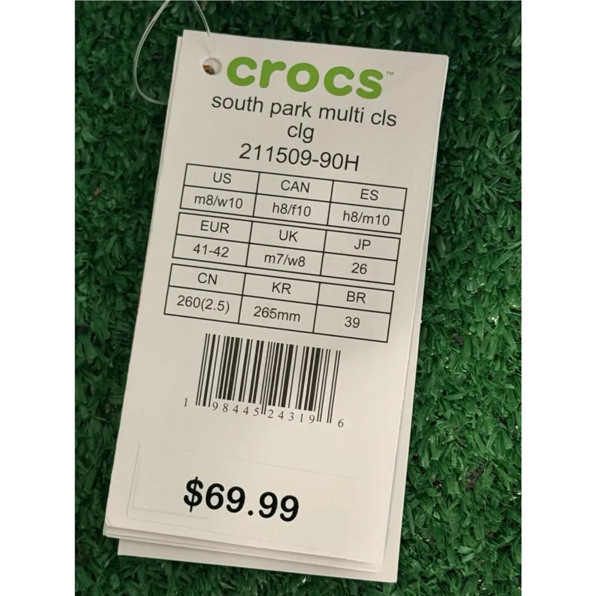 Crocs shoes - South Park Multi cls clg - 211509-90H - Multicolor 9