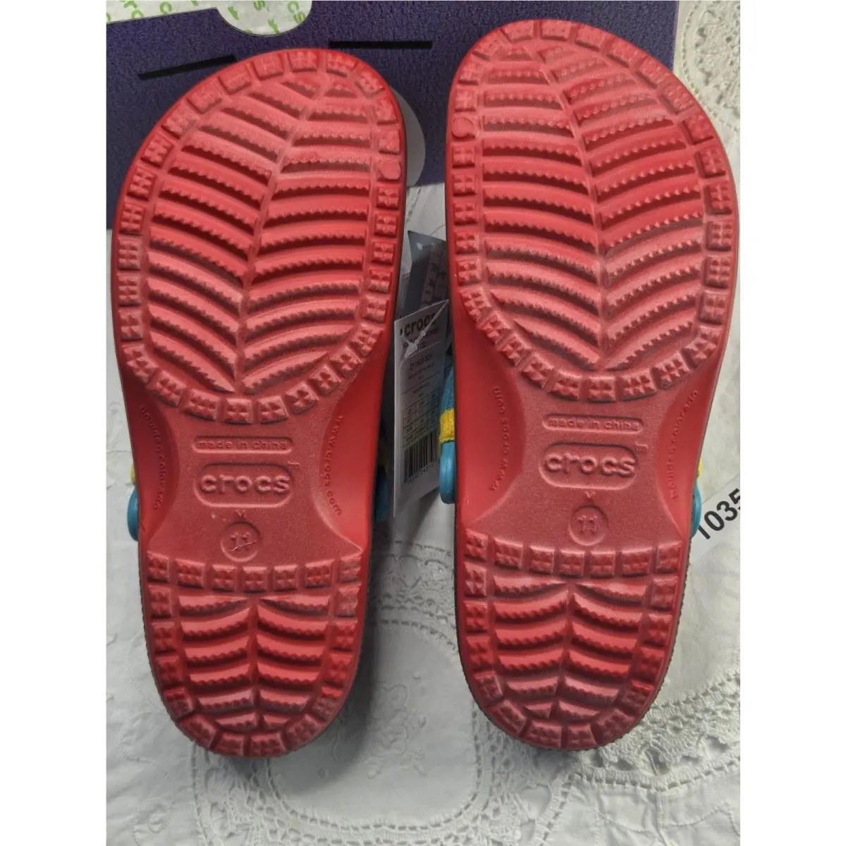 Crocs shoes - Crocs Classic - Classic - 211500-90H - Red (UPC: 198445242731) 4