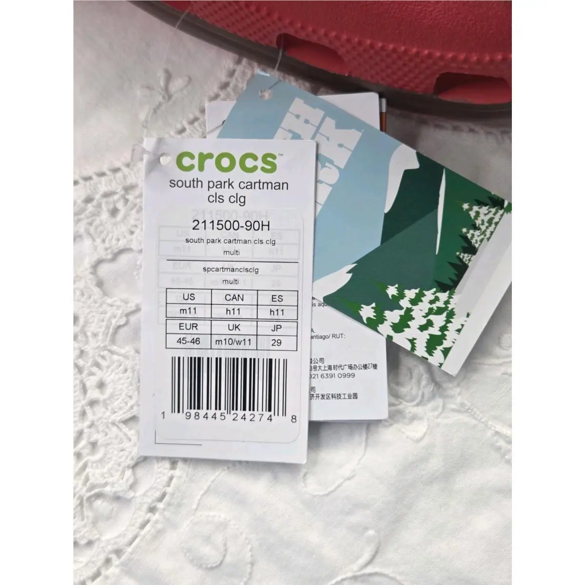 Crocs shoes - Crocs Classic - Classic - 211500-90H - Red (UPC: 198445242731) 5