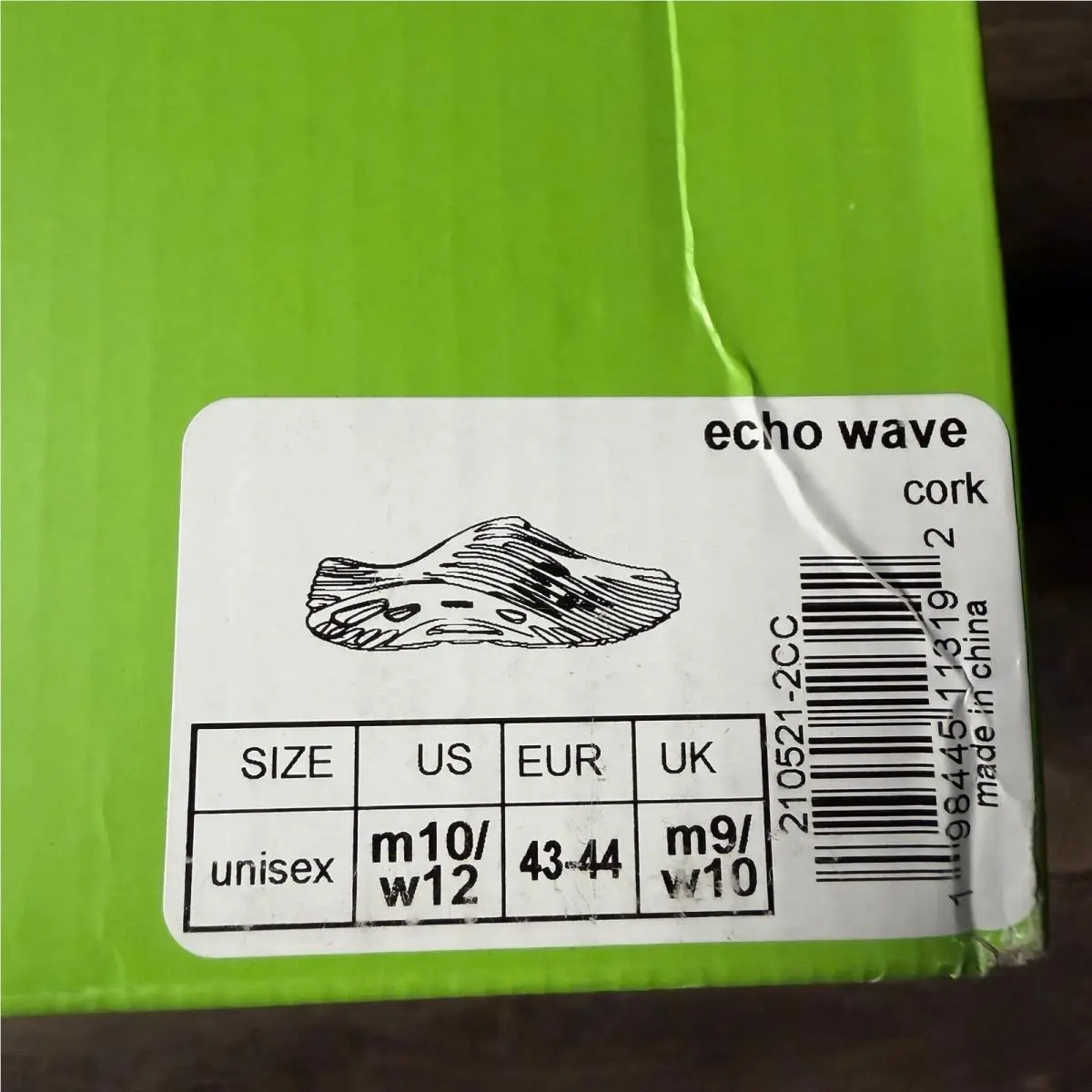 Crocs shoes - Echo Wave Cork - Echo Wave Cork - Brown (UPC: 0198445113192) 13