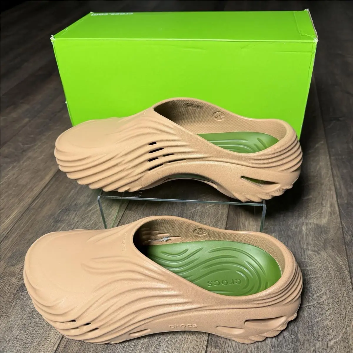 Crocs shoes - Echo Wave Cork - Echo Wave Cork - Brown (UPC: 0198445113192) 0