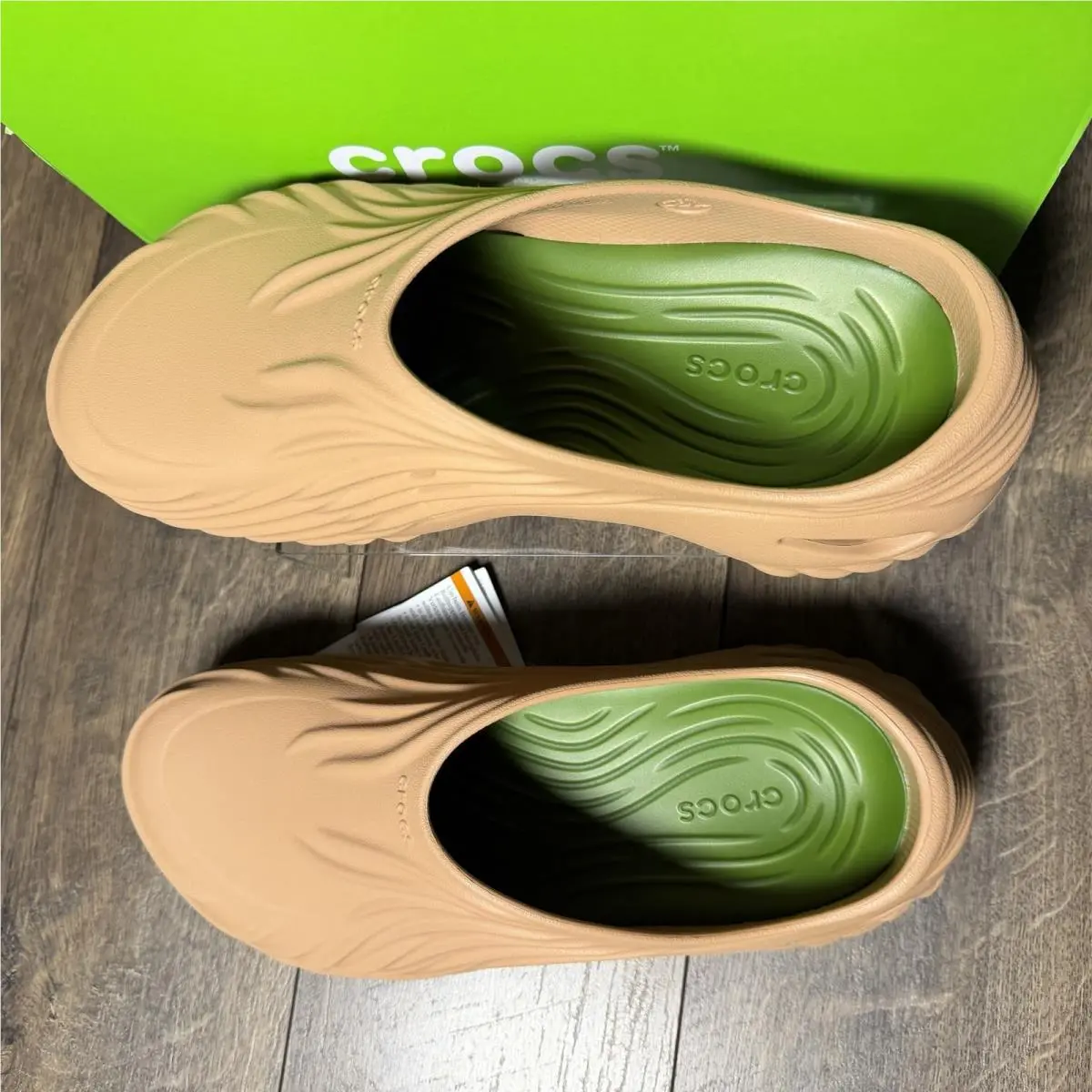 Crocs shoes - Echo Wave Cork - Echo Wave Cork - Brown (UPC: 0198445113192) 2