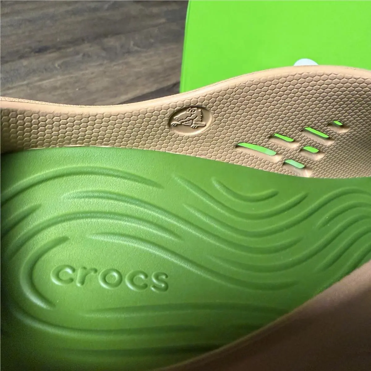 Crocs shoes - Echo Wave Cork - Echo Wave Cork - Brown (UPC: 0198445113192) 5