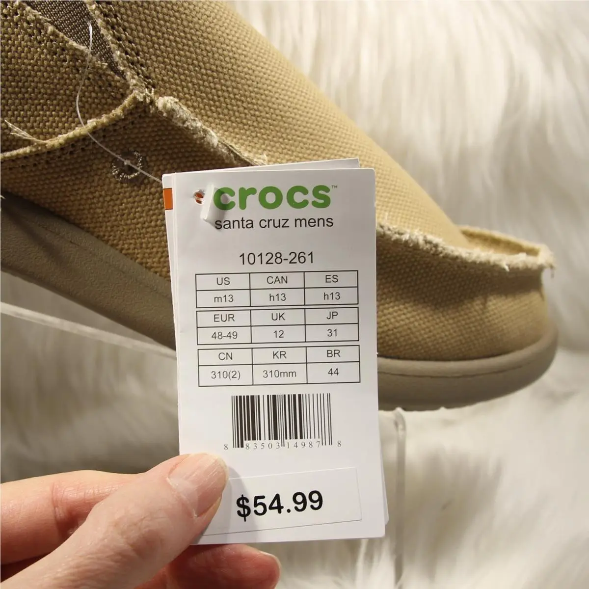 Crocs shoes - Crocs Santa Cruz - Santa Cruz - Beige 5