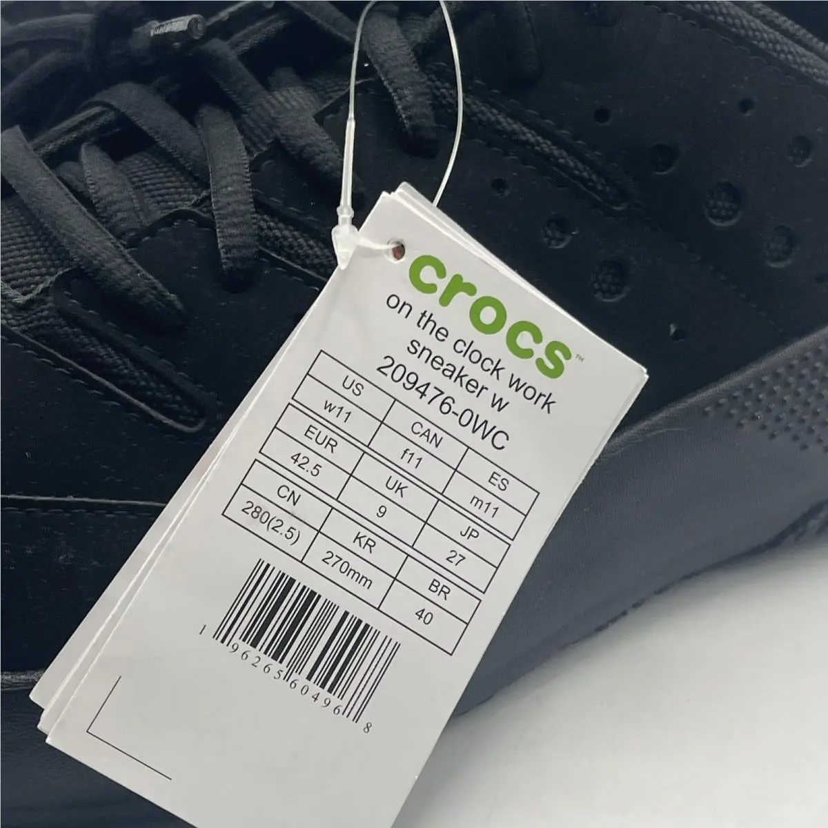 Crocs shoes - Triple Black On The Clock - Black 0