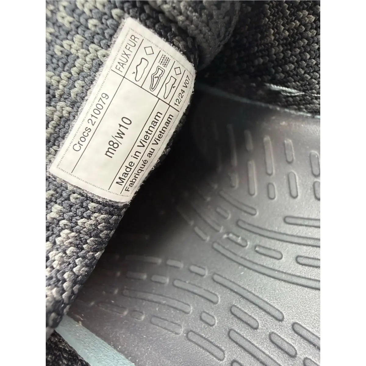 Crocs shoes - 2100790LL - 210079-0LL - Gray 5