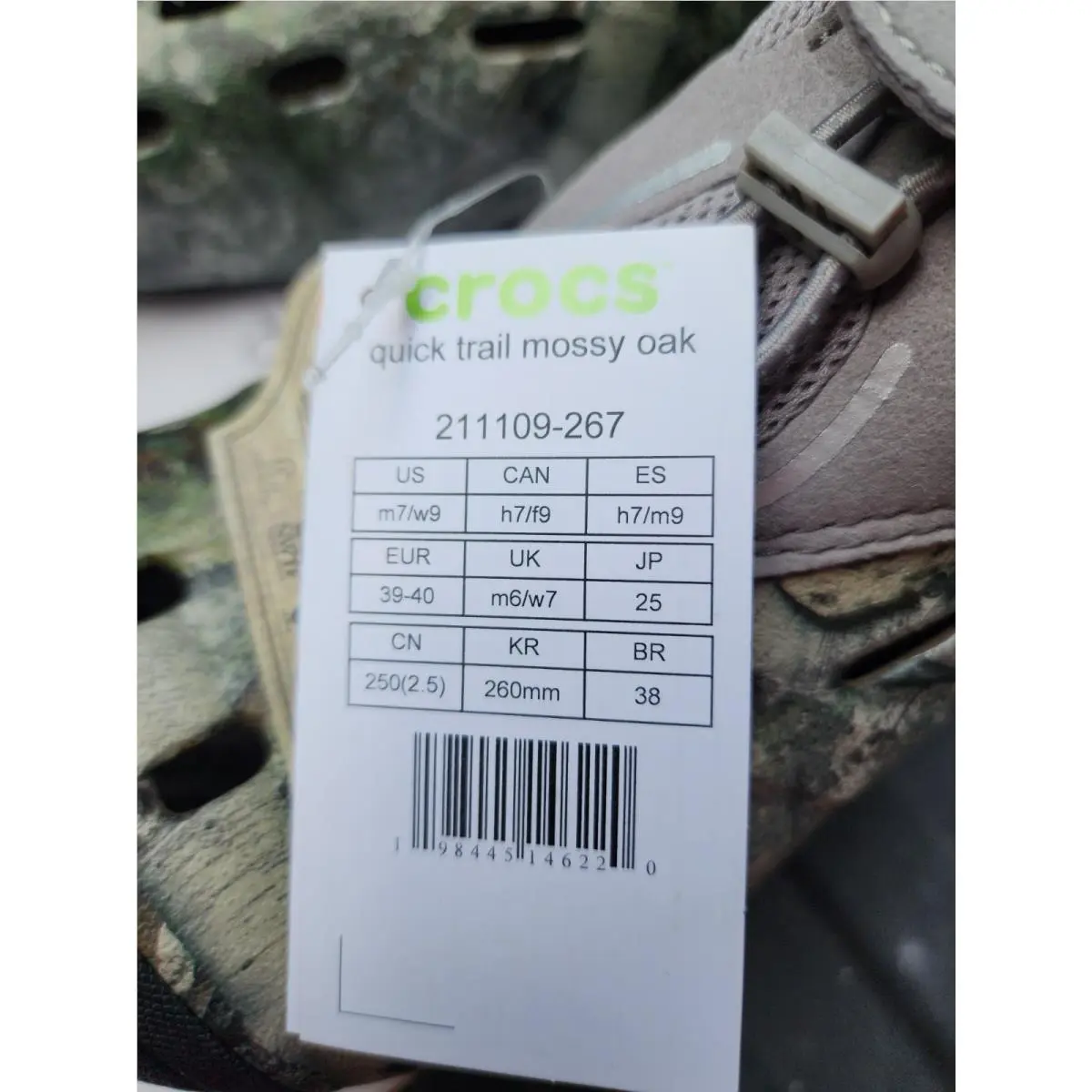 Crocs shoes - 211109-267 - 211109-267 - Mossy Oak 3