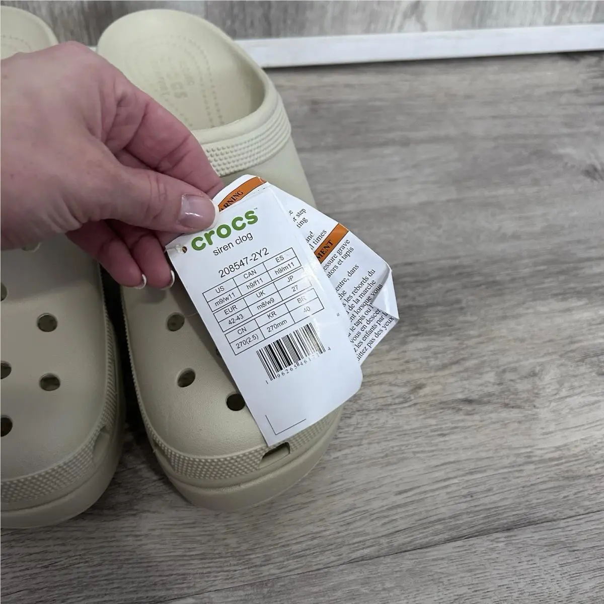 Crocs shoes - Crocs Classic - Classic - Ivory 2