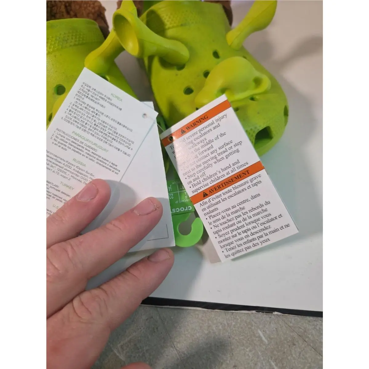 Crocs shoes - Green (UPC: 196265487189) 8