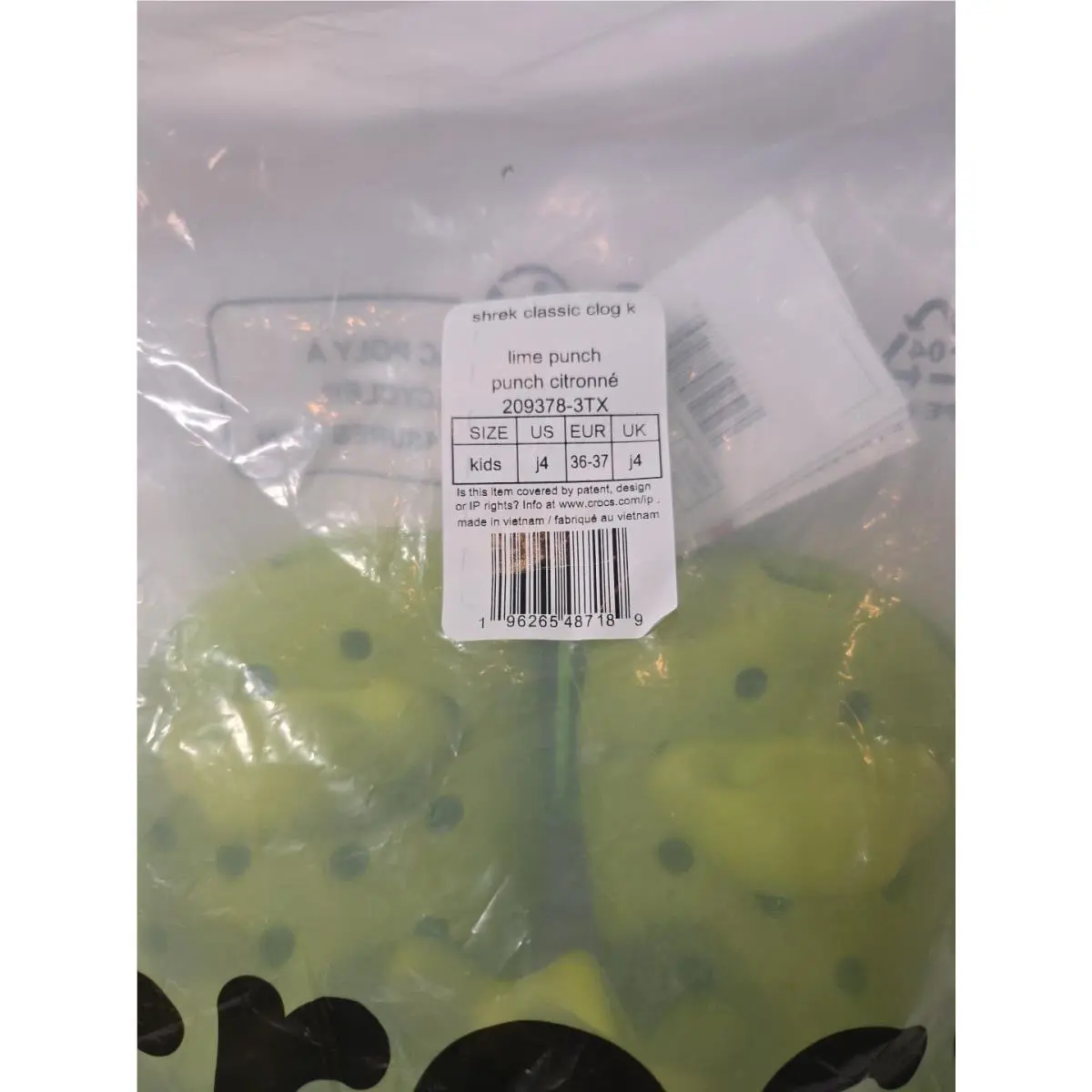 Crocs shoes - Green (UPC: 196265487189) 12