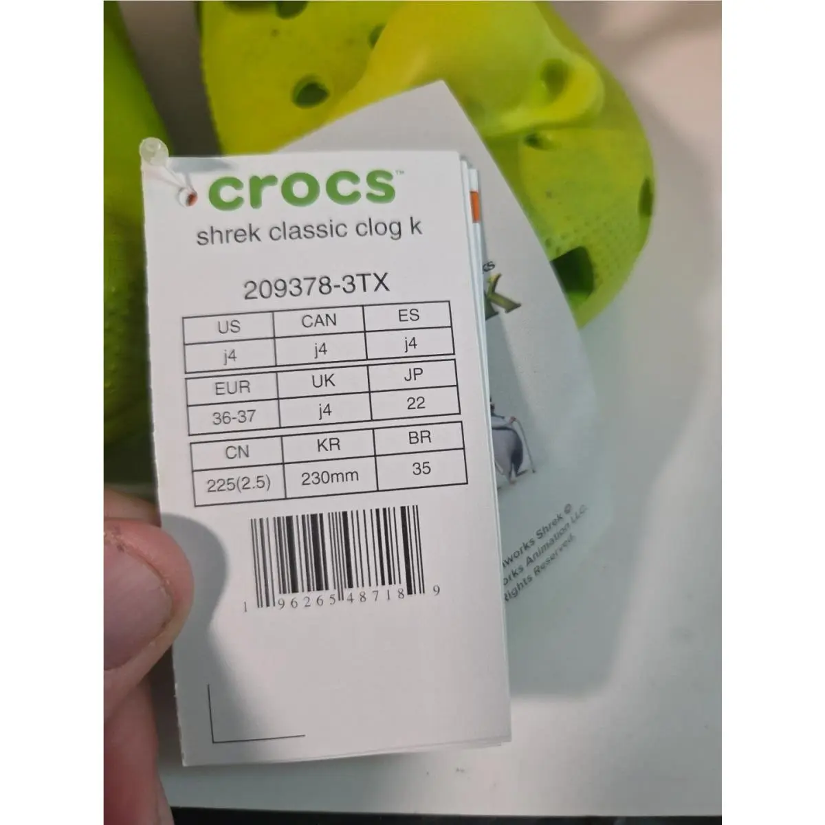 Crocs shoes - Green (UPC: 196265487189) 7