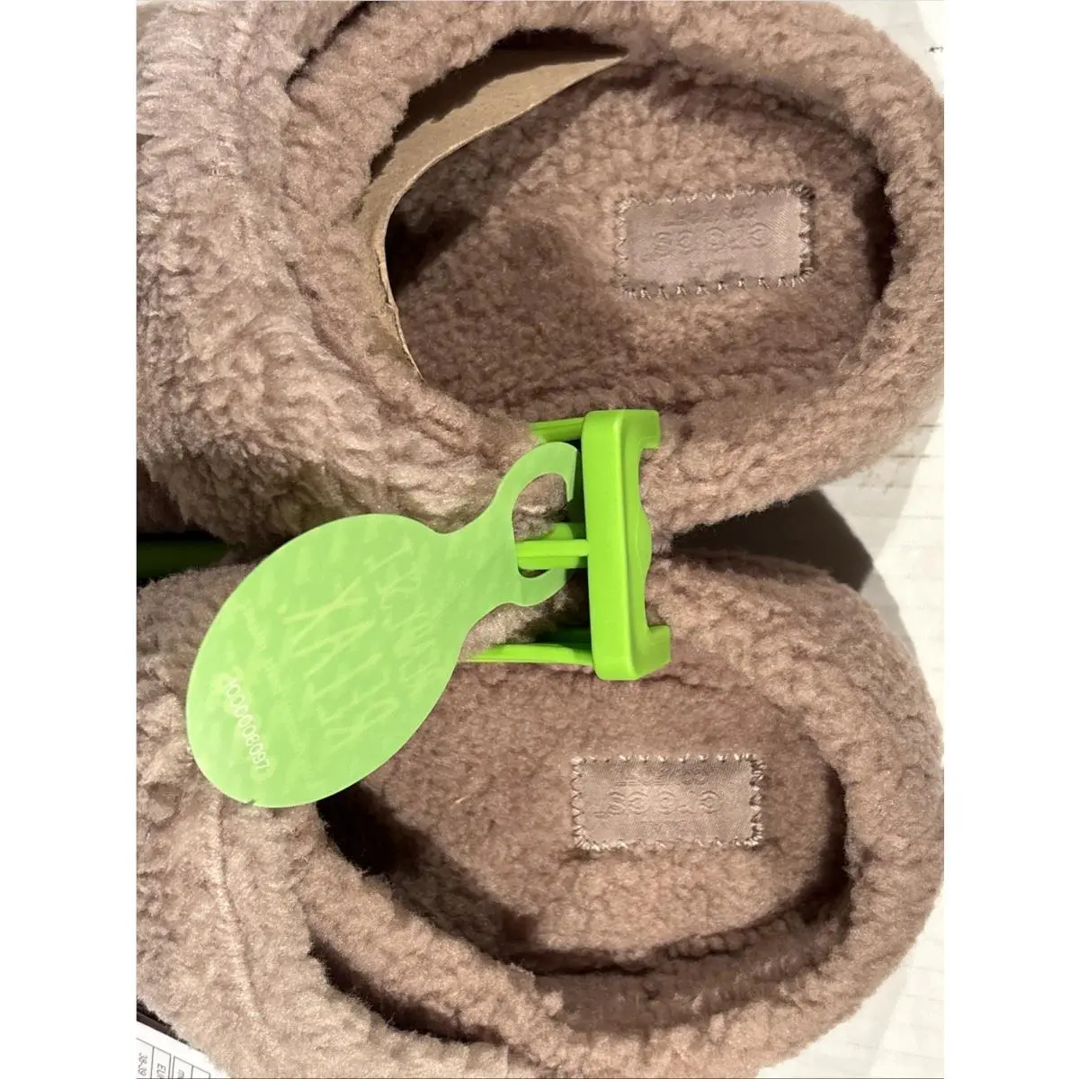 Crocs shoes - Crocs Cozy Sherpa - Cozy Sherpa - 209386-195 - Beige (UPC: 196265633685) 2