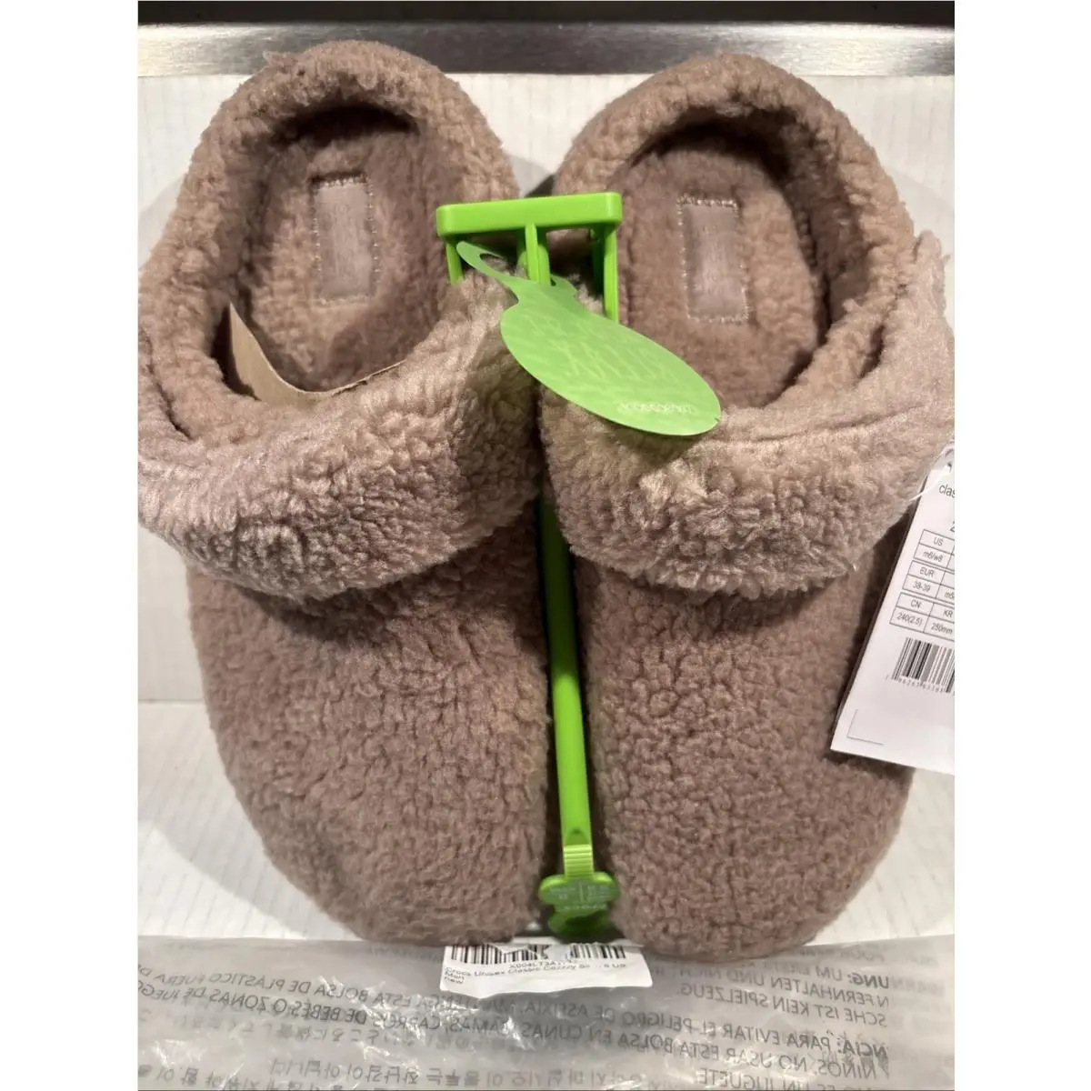 Crocs shoes - Crocs Cozy Sherpa - Cozy Sherpa - 209386-195 - Beige (UPC: 196265633685) 0