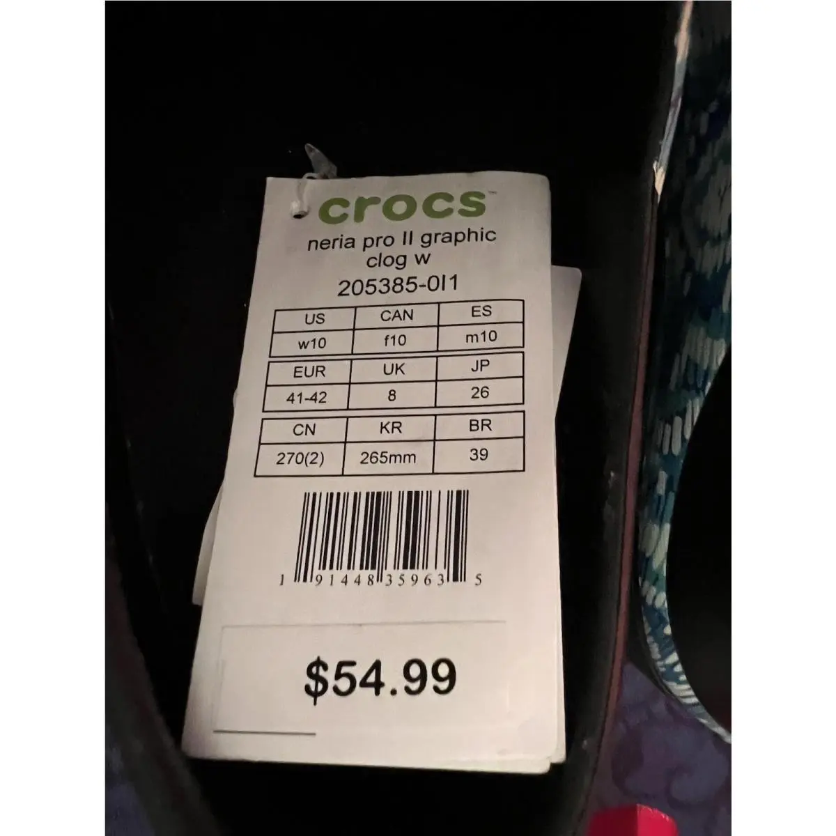 Crocs shoes - Neria Pro II - Neria Pro - Blue 7