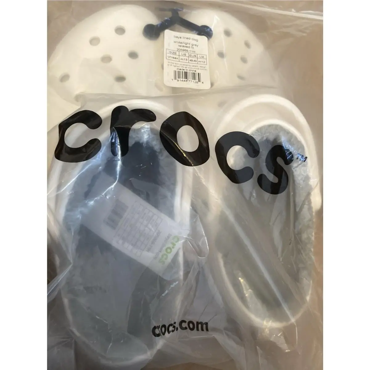 Crocs shoes - Crocs Baya Lined Clog W11 - White 3