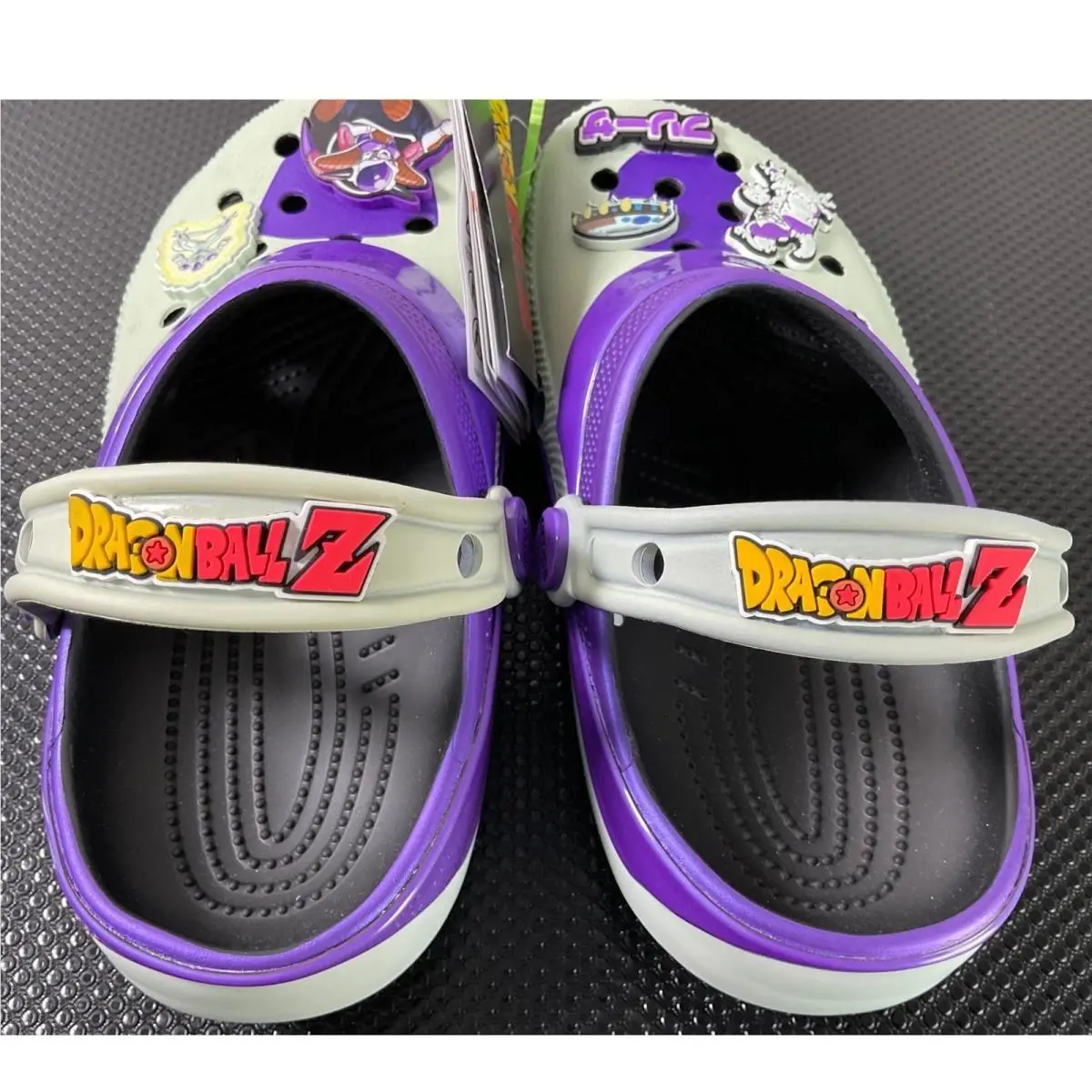 Crocs Dragon Ball Z Frieza Classic Clog Purple White Kids J5 211204-90H