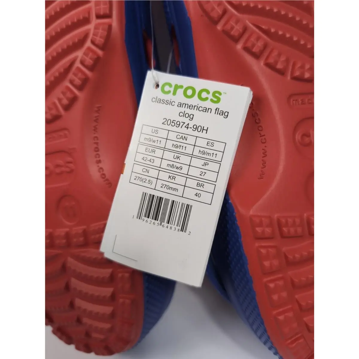 Crocs shoes - Crocs Classic Clog - Classic Clog - Multicolor (UPC: 196265648382) 8