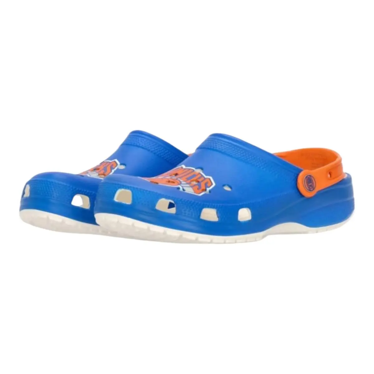 York Knicks Nba Men’s Crocs Classic Clogs Slip-on Sandal Shoes Blue Size 12