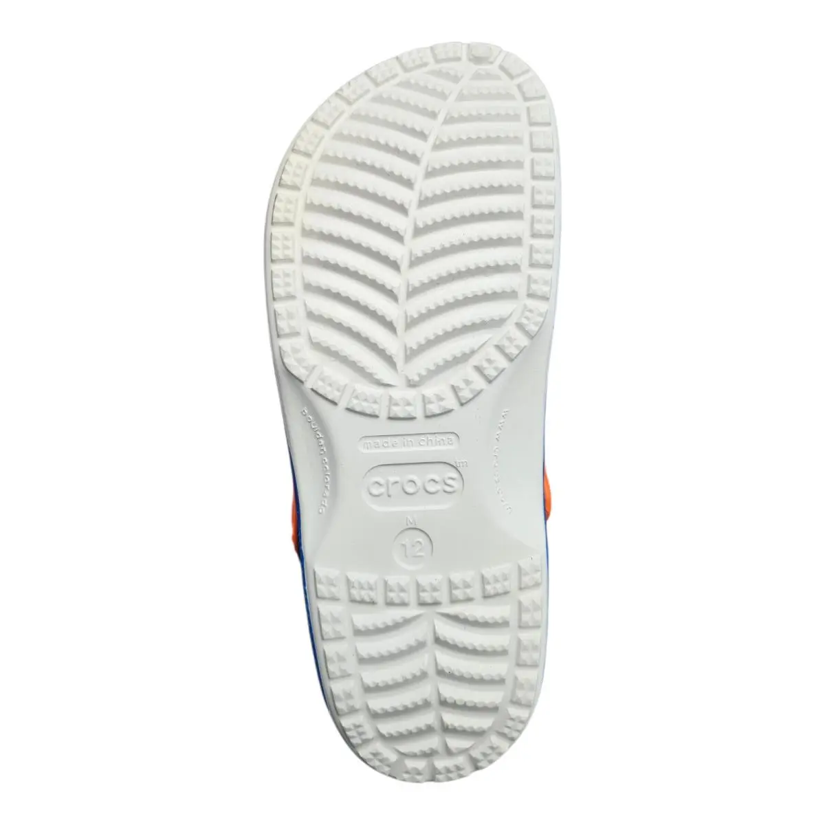 Crocs shoes - 208862-100 - 42028 - Knicks Blue / Orange / White (UPC: 196265420285) 8