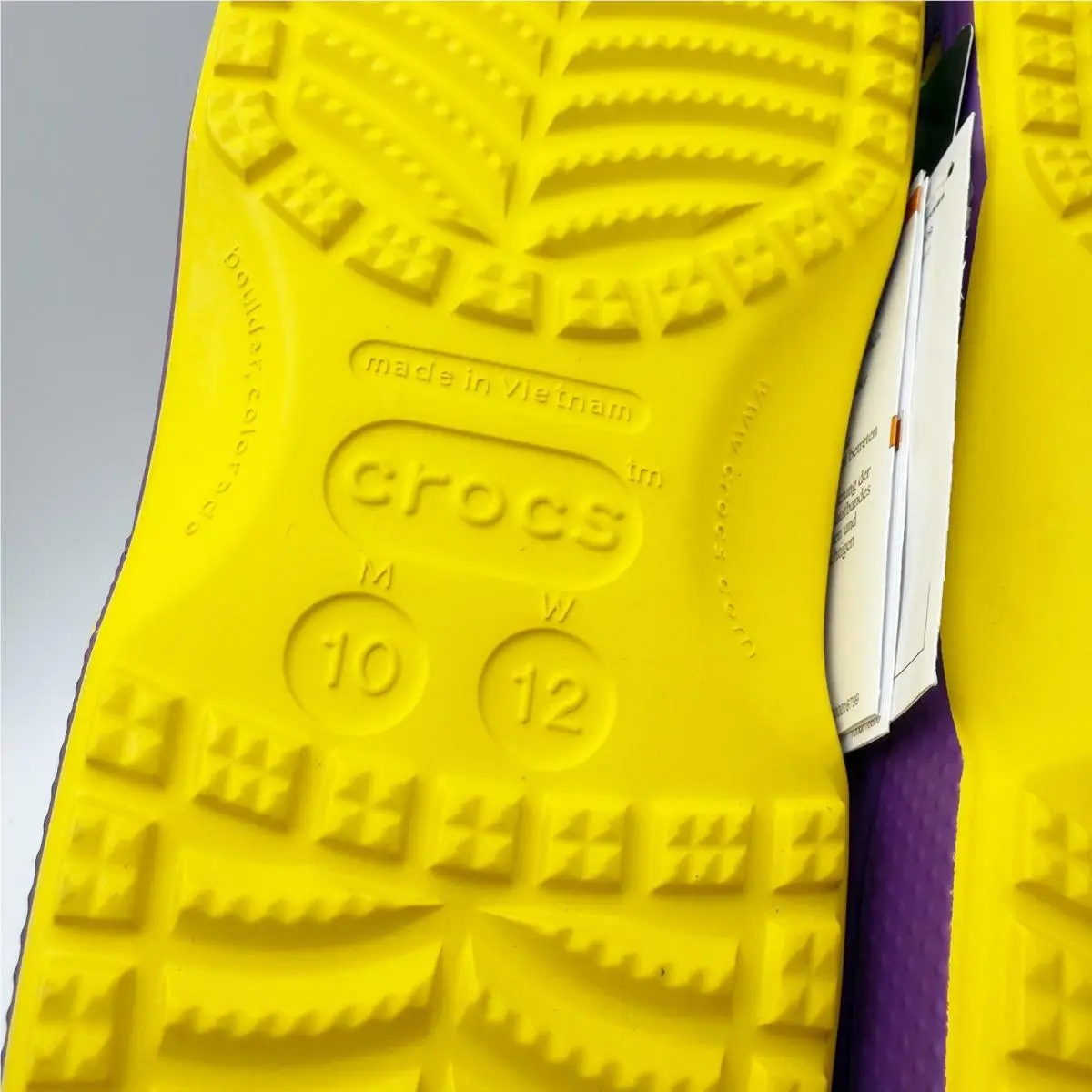 Crocs shoes - Purple (UPC: 196265334872) 9