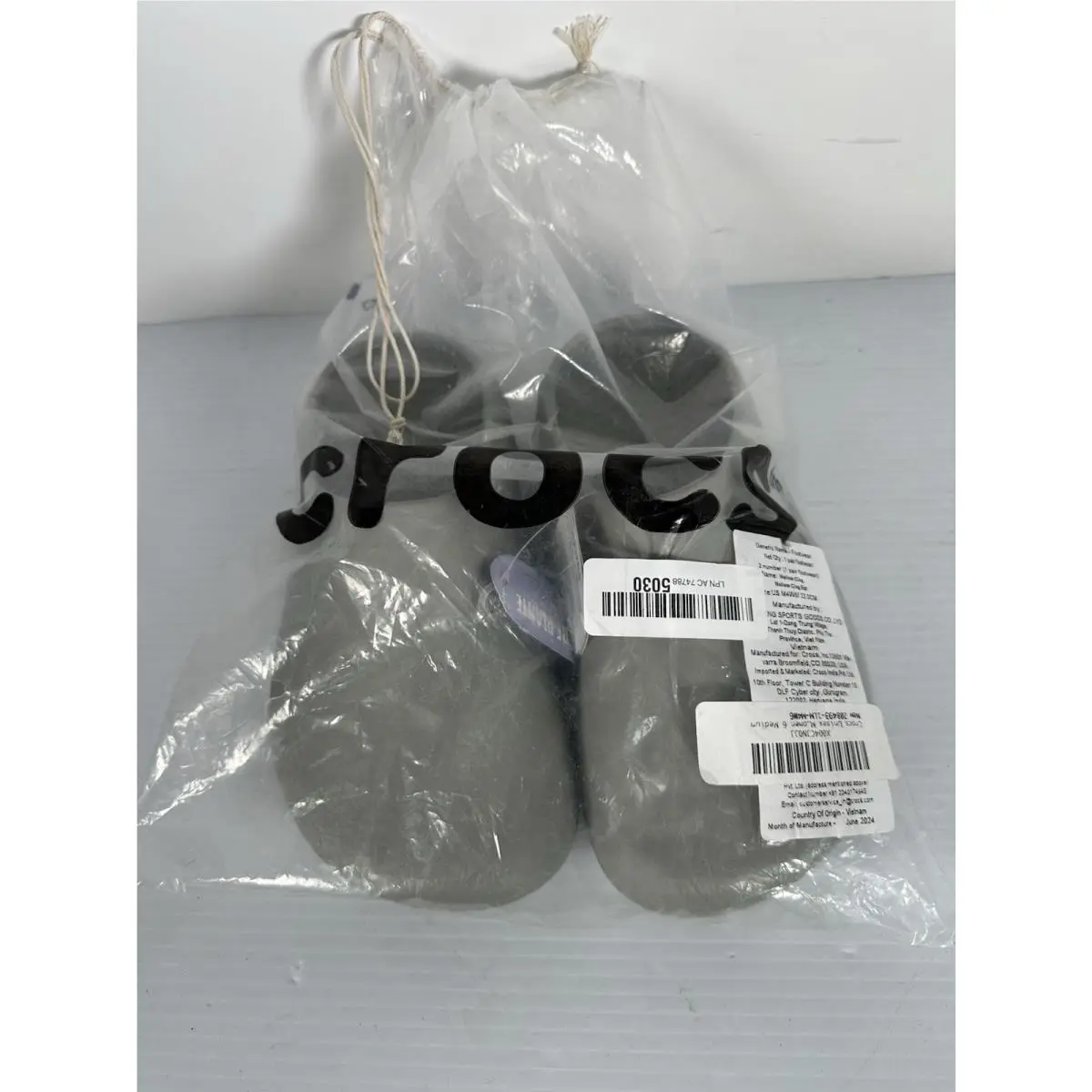 Crocs shoes - Crocs Mellow - Mellow - 208493-1LM - Elephant (UPC: 196265402618) 6