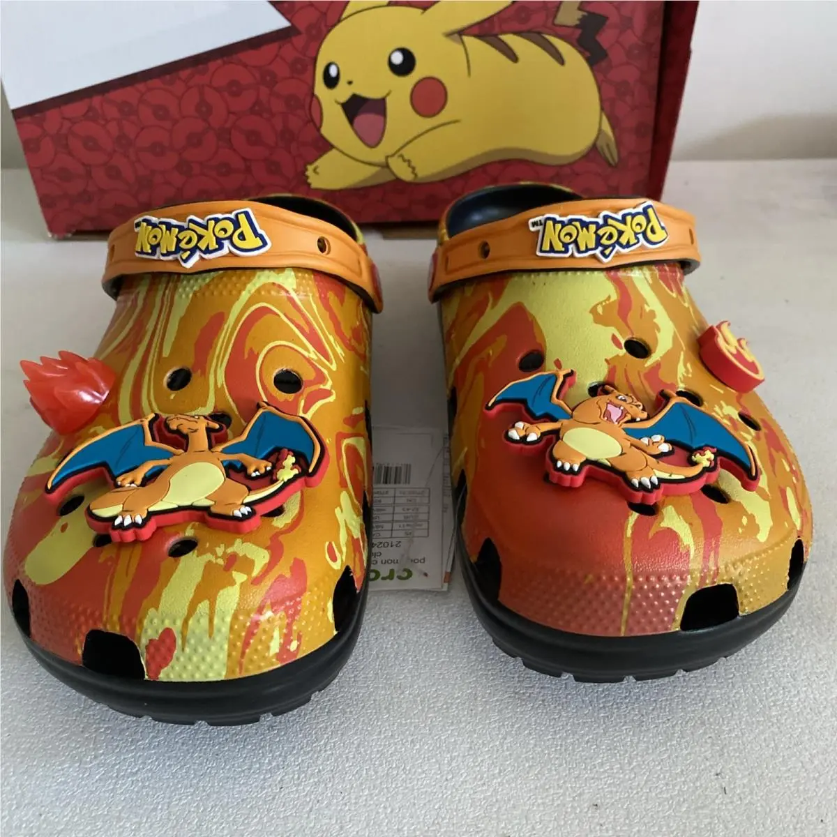 Crocs shoes - Charizard - Charizard - Orange (UPC: 196265809264) 0