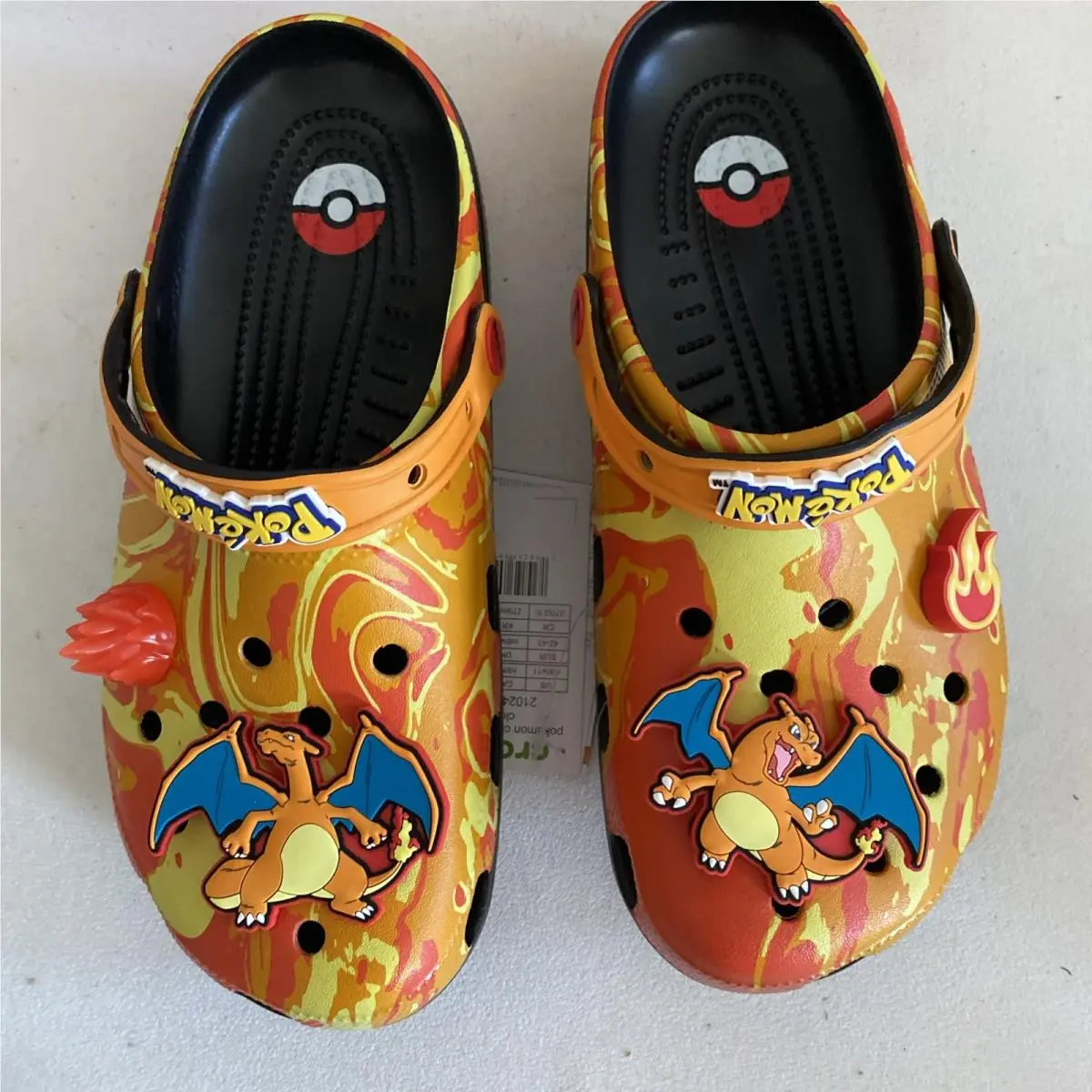 Crocs shoes - Charizard - Charizard - Orange (UPC: 196265809264) 1