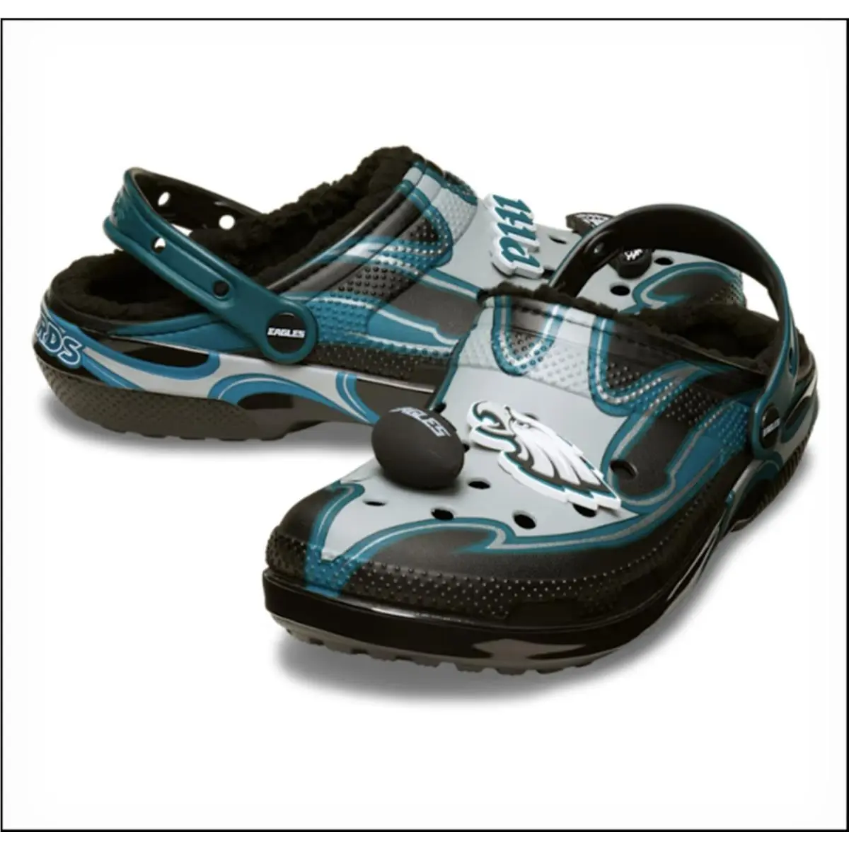 Crocs shoes - Philadelphia Eagles - Philadelphia Eagles - 212443-90H - Multicolor 0