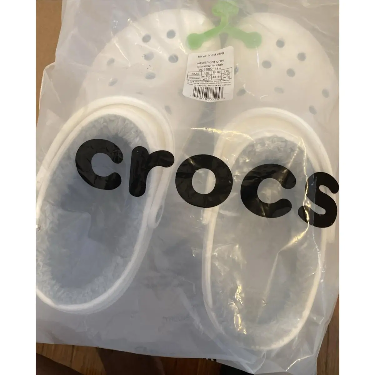 Crocs shoes - Crocs Baya Lined Clog - Baya Lined Clog - White 3